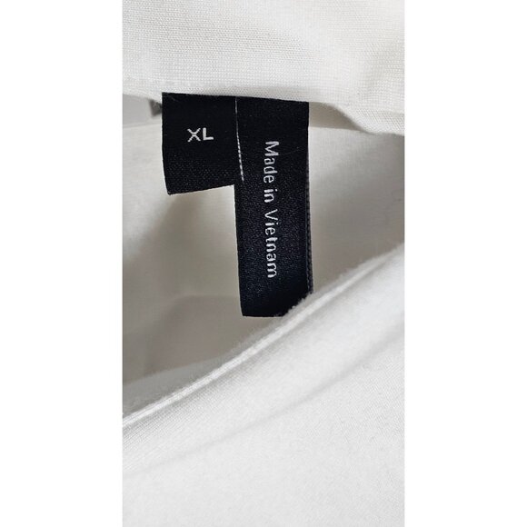 Theory Mens White Button-Up Dress Shirt XL - Picture 7 of 9